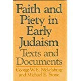 Stock image for Faith and Piety in Early Judaism: Texts and Documents for sale by SecondSale