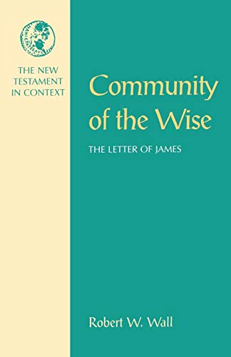 Stock image for Community of the Wise: The Letter of James (NT in Context Commentaries) for sale by SecondSale