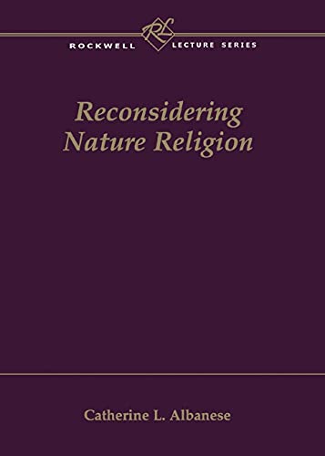 Beispielbild fr Reconsidering Nature Religion zum Verkauf von Frenchboro Books