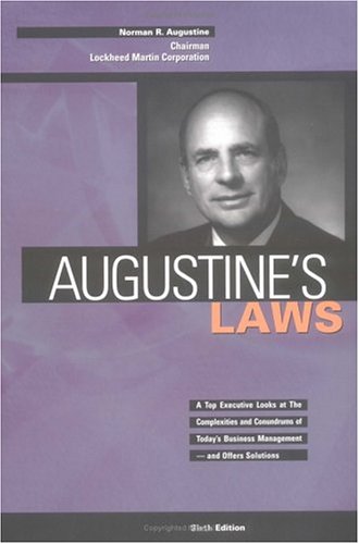 Augustine's Laws (9781563472398) by Augustine, Norman R.