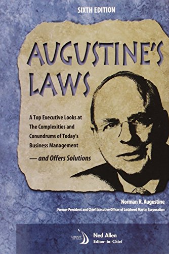 Imagen de archivo de Augustine's Laws, Sixth Edition a la venta por Front Cover Books