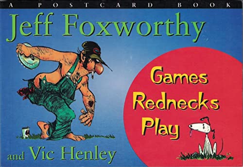 Imagen de archivo de Games Rednecks Play: A Postcard Book a la venta por Wonder Book