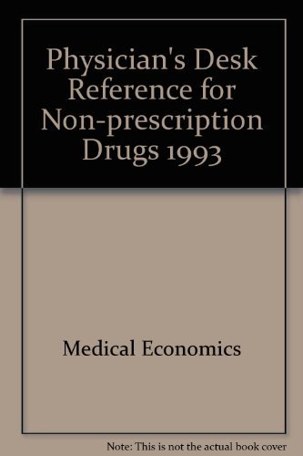 9781563630163: Physicians Desk Reference Non-prescription Drugs 14th/1993