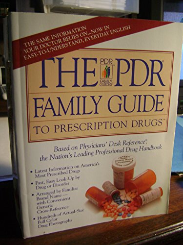 Beispielbild fr Pdr Family Guide Prescription Drugs 1st/1993 (Physicians' Desk Reference Family Guide to Prescription Drugs) zum Verkauf von Wonder Book