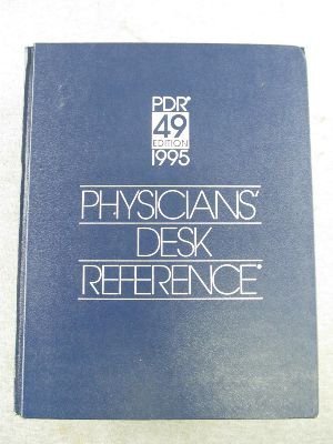 Beispielbild fr 1995 Physicians' Desk Reference/Library Hospital Edition zum Verkauf von The Book Cellar, LLC