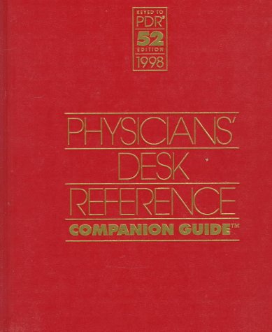 Stock image for Physicians Desk Reference Companion Guide (52nd ed) for sale by Mispah books