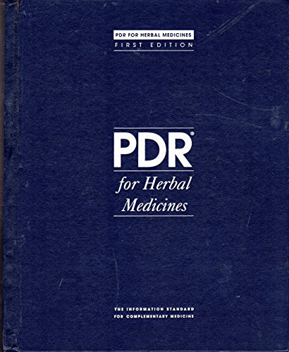 9781563632921: PDR for Herbal Medicines (Physician's Desk Reference for Herbal Medicines)