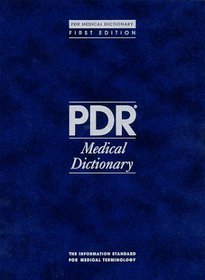 Beispielbild fr PDR Medical Dictionary zum Verkauf von Better World Books: West