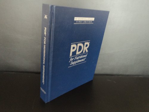 9781563633645: PDR for Nutritional Supplements