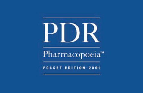 Beispielbild fr Pdr Pharmacopoeia: 2001 (Pdr Pharmacopoeia. Pocket Edition, 2001) zum Verkauf von Bookmans