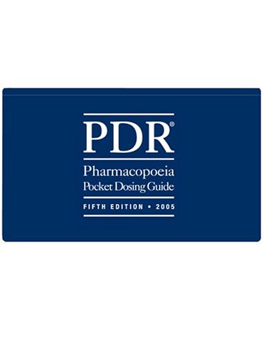 Stock image for PDR Pharmacopodia Pocket Dosing Guide, 2005 for sale by Better World Books