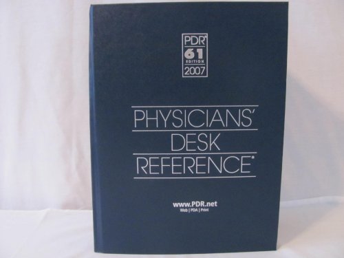 Beispielbild fr Physicians' Desk Reference Hospital Edition zum Verkauf von Better World Books