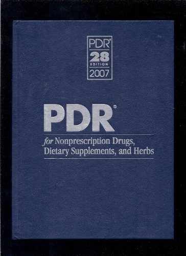 9781563635700: 2007 Pdr for Nonprescription Drugs, Dietary Supplements and Herbs