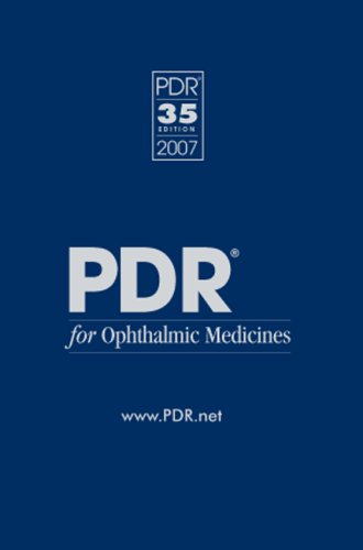 Imagen de archivo de PDR for Ophthalmic Medicines a la venta por Better World Books