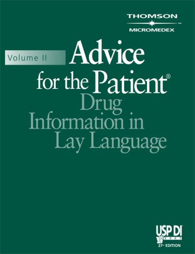 Stock image for Advice for the Patient: Drug Information in Any Language: 2 for sale by HPB-Red