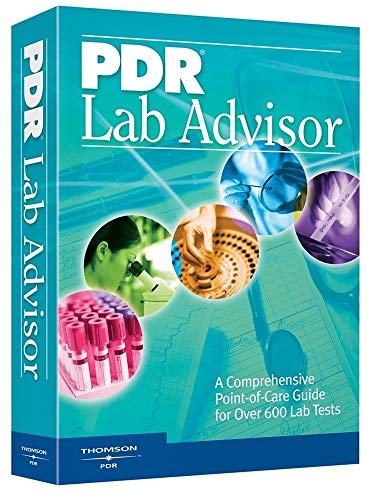 9781563636271: PDR Lab Advisor: A Comprehensive Point–of–Care Guide for Over 600 Lab Tests