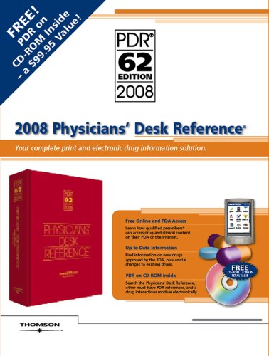 Imagen de archivo de 2008 Physicians' Desk Reference (PDR) a la venta por Books Puddle