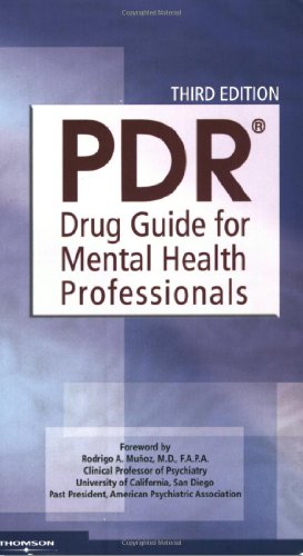 9781563636790: PDR Drug Guide for Mental Health Professionals (PDR Drug Guides)