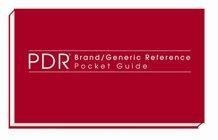 Stock image for PDR Brand/Generic Reference Pocket Guide for sale by Ergodebooks