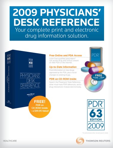 9781563637049 Pdr 2009 Bookstore Version Physicians Desk