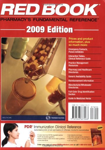 9781563637063: Red Book 2009: Pharmacy's Fundamental Reference (Red Book Drug Topics)