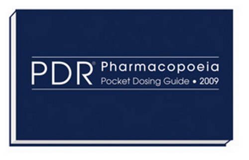 9781563637124: PDR Pharmacopoeia Pocket Dosing Guide 2009