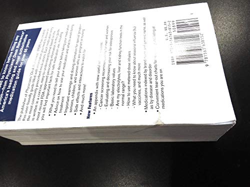 Beispielbild fr The PDR Pocket Guide to Prescription Drugs zum Verkauf von Better World Books