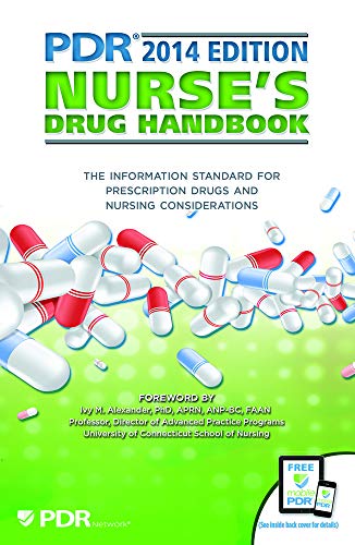 Imagen de archivo de PDR Nurse's Drug Handbook 2014 a la venta por Better World Books