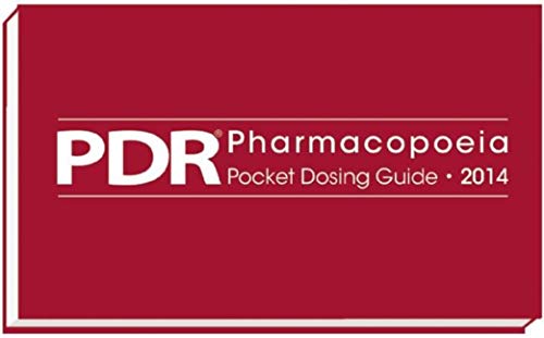 9781563638213: Pdr Pharmacopoeia Pocket Dosing Guide 2014