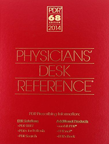 9781563638268 Physicians Desk Reference 2014 Abebooks Pdr