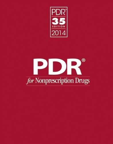 Beispielbild fr PDR for Nonprescription Drugs 2014 zum Verkauf von Better World Books