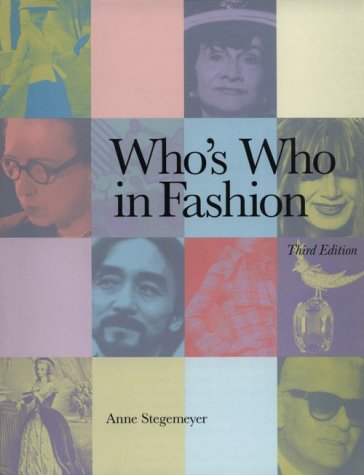 Beispielbild fr Who's Who in Fashion zum Verkauf von Better World Books