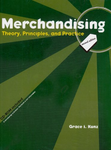 Beispielbild fr Merchandising: Theory, Principles, And Practice zum Verkauf von SecondSale