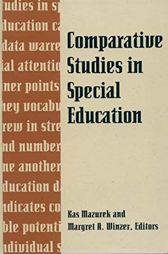 Beispielbild fr Comparative Studies in Special Education zum Verkauf von BooksRun
