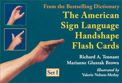 Stock image for The American Sign Language Handshape Flash Cards Set I for sale by SecondSale