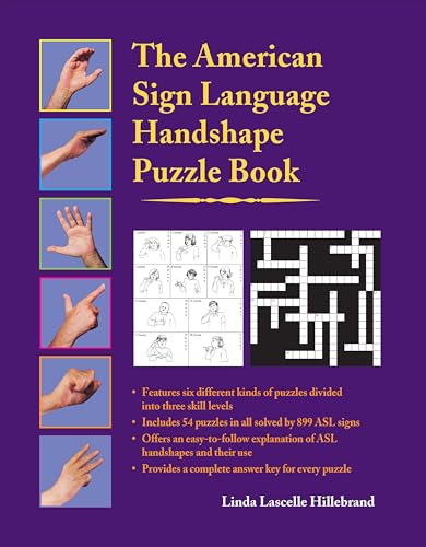 Beispielbild fr The American Sign Language Handshape Puzzle Book zum Verkauf von SecondSale