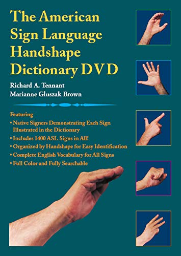 Stock image for The American Sign Language Handshape Dictionary DVD for sale by BooksRun