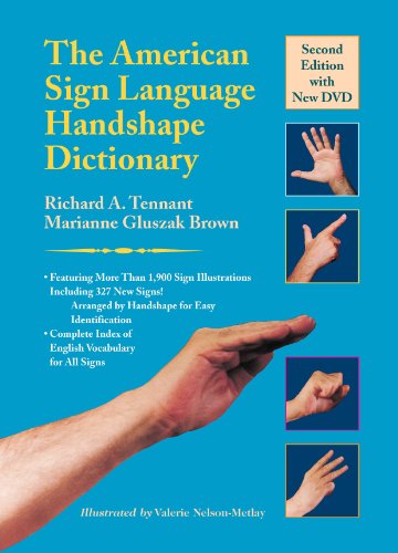 Stock image for The American Sign Language Handshape Dictionary for sale by Goodbookscafe