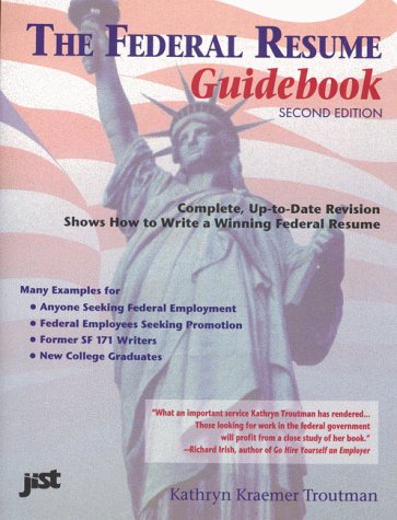 Beispielbild fr Federal Resume Guidebook zum Verkauf von The Maryland Book Bank