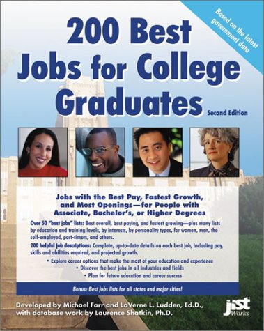 Imagen de archivo de 200 Best Jobs for College Graduates a la venta por Better World Books