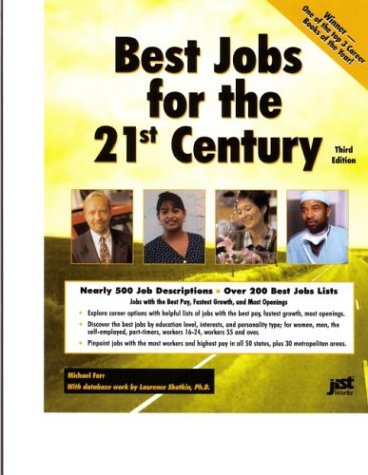 Beispielbild fr Best Jobs for the 21st Century zum Verkauf von Better World Books: West