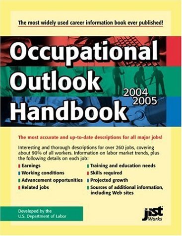 Imagen de archivo de Occupational Outlook Handbook : 2004-2005 Edition a la venta por Better World Books