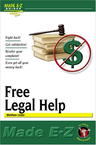 Stock image for Free Legal Help Made E-Z for sale by ThriftBooks-Atlanta