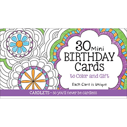 9781563835018: Cardlets: Birthday