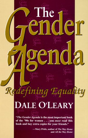 Beispielbild fr The Gender Agenda : Redefining Equality zum Verkauf von Better World Books