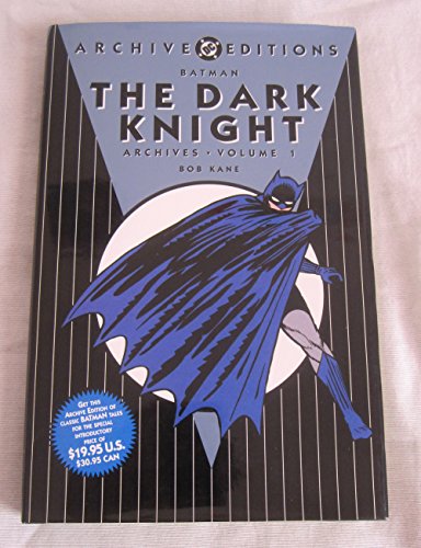 Image for Batman: The Dark Knight - Archives, Volume 1 (Archive Editions (Graphic Novels))