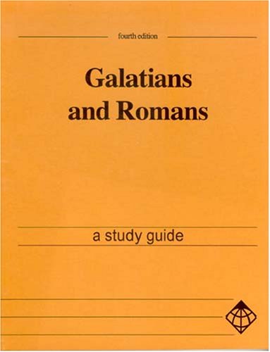 Beispielbild fr Galatians and Romans a study guide zum Verkauf von SniderBooks