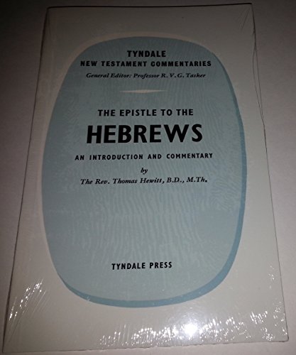 Imagen de archivo de TNTC: Hebrews a la venta por ABC Books