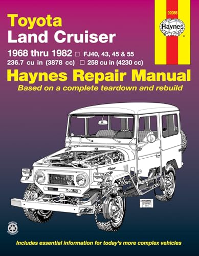 Beispielbild fr Toyota Land Cruiser (68-82) Automotive Repair Manual zum Verkauf von Blackwell's