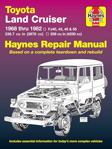 Toyota Land Cruiser FJ40, 43,45, 55 & 60, '68'82 (Haynes Repair Manuals) (9781563920233) by Haynes